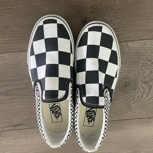 Checkered Vans